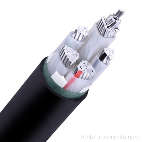Ruban en acier / fil de fil blindé en aluminium Câble électrique